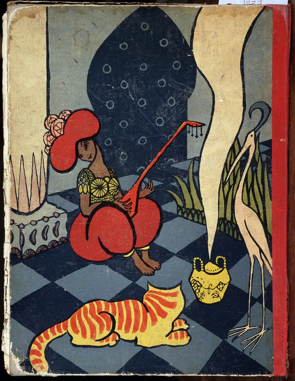 Čtvrtá obálka povídek „Tisíc a jedna noc“ od Luciena Laforge (1889-1952) od Lucien Laforge