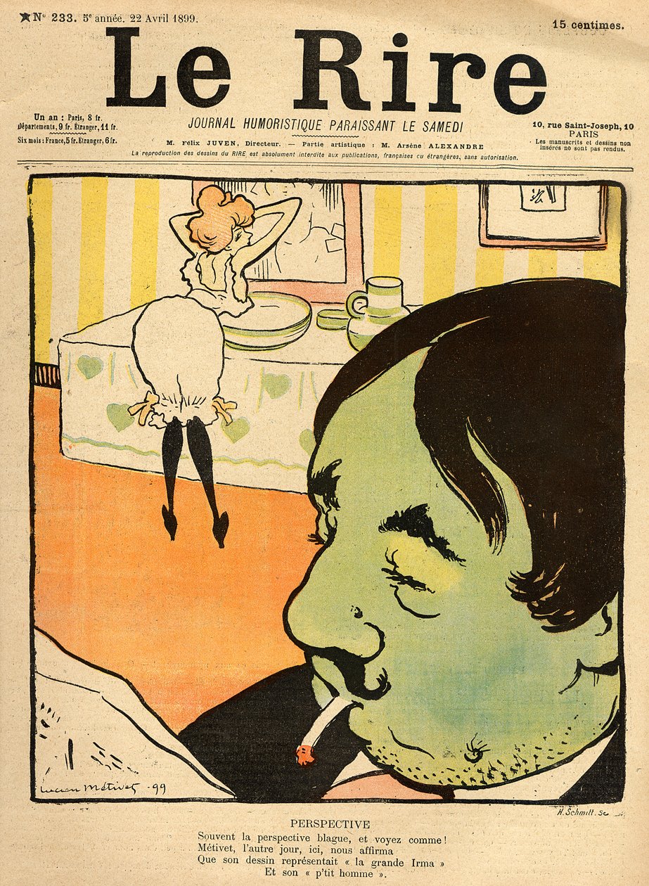 Vtipná karikatura z přední obálky 