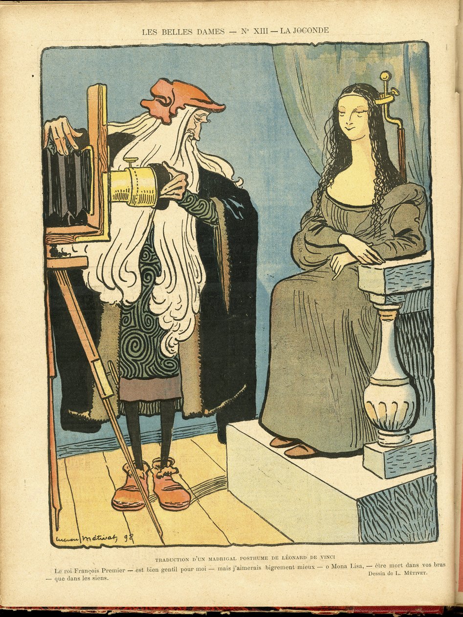 Ilustrace v Le Rire od Lucien Metivet