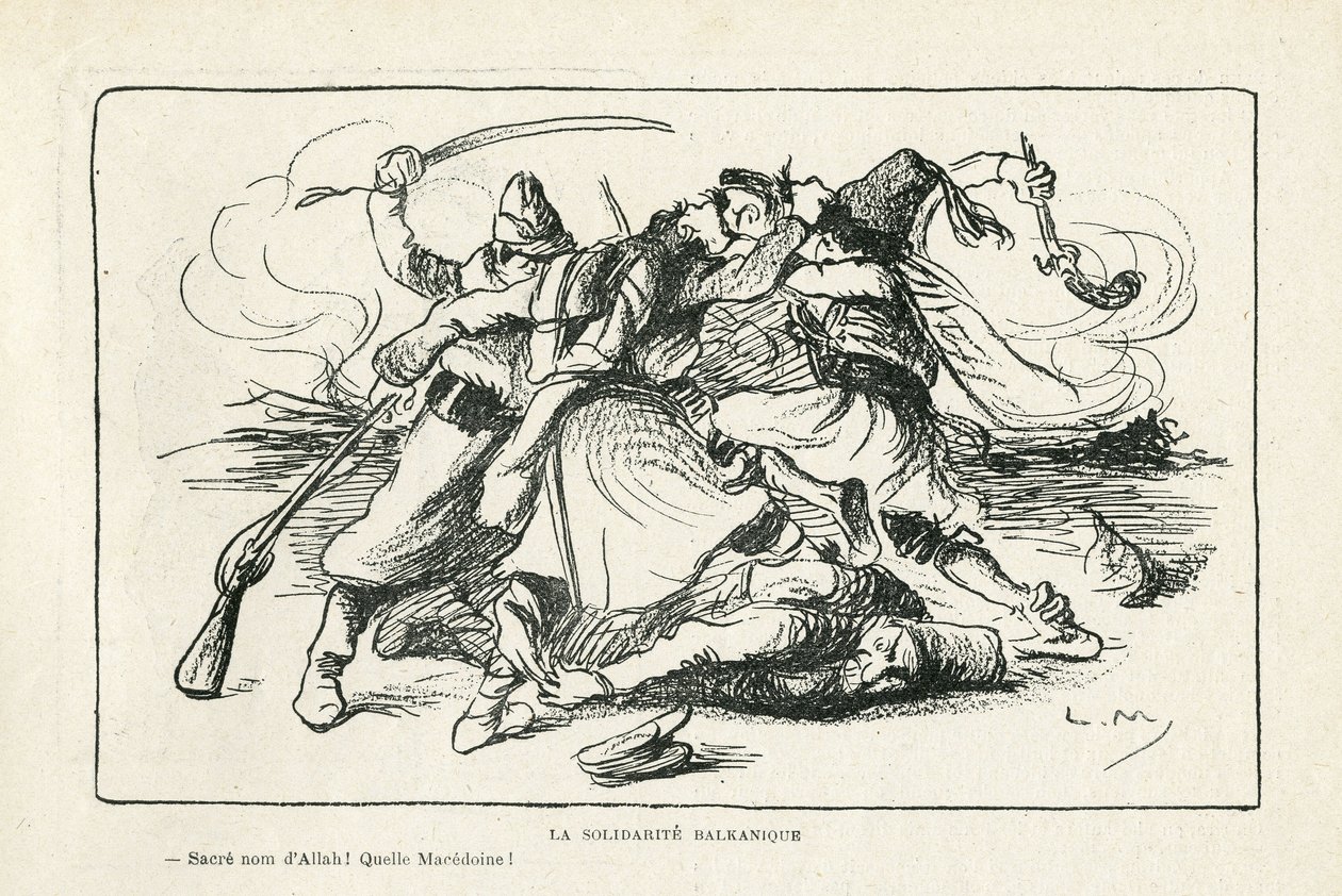 Ilustrace v Le Rire od Lucien Metivet