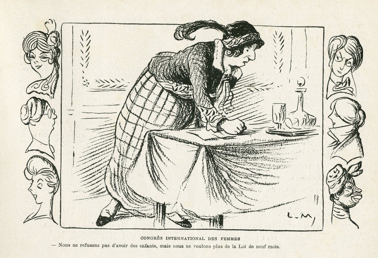 ilustrace v Le Rire od Lucien Metivet