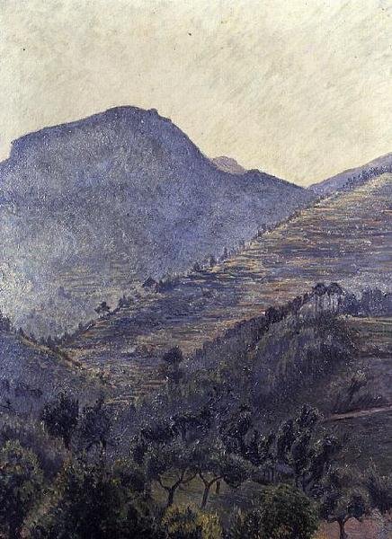 La Bau, Západ slunce od Lucien Pissarro