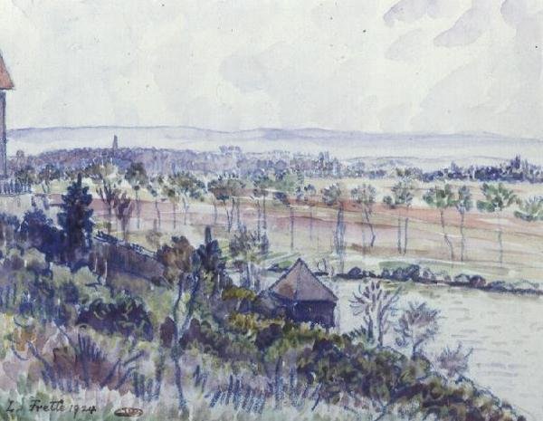 La Frette od Lucien Pissarro