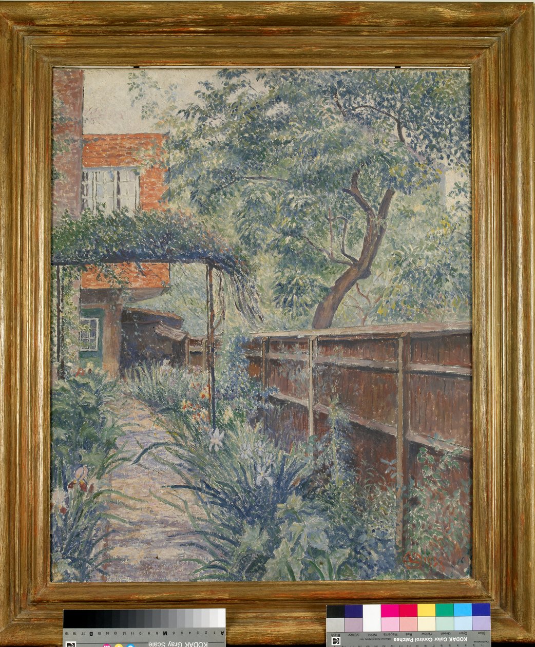 Moje studiová zahrada od Lucien Pissarro