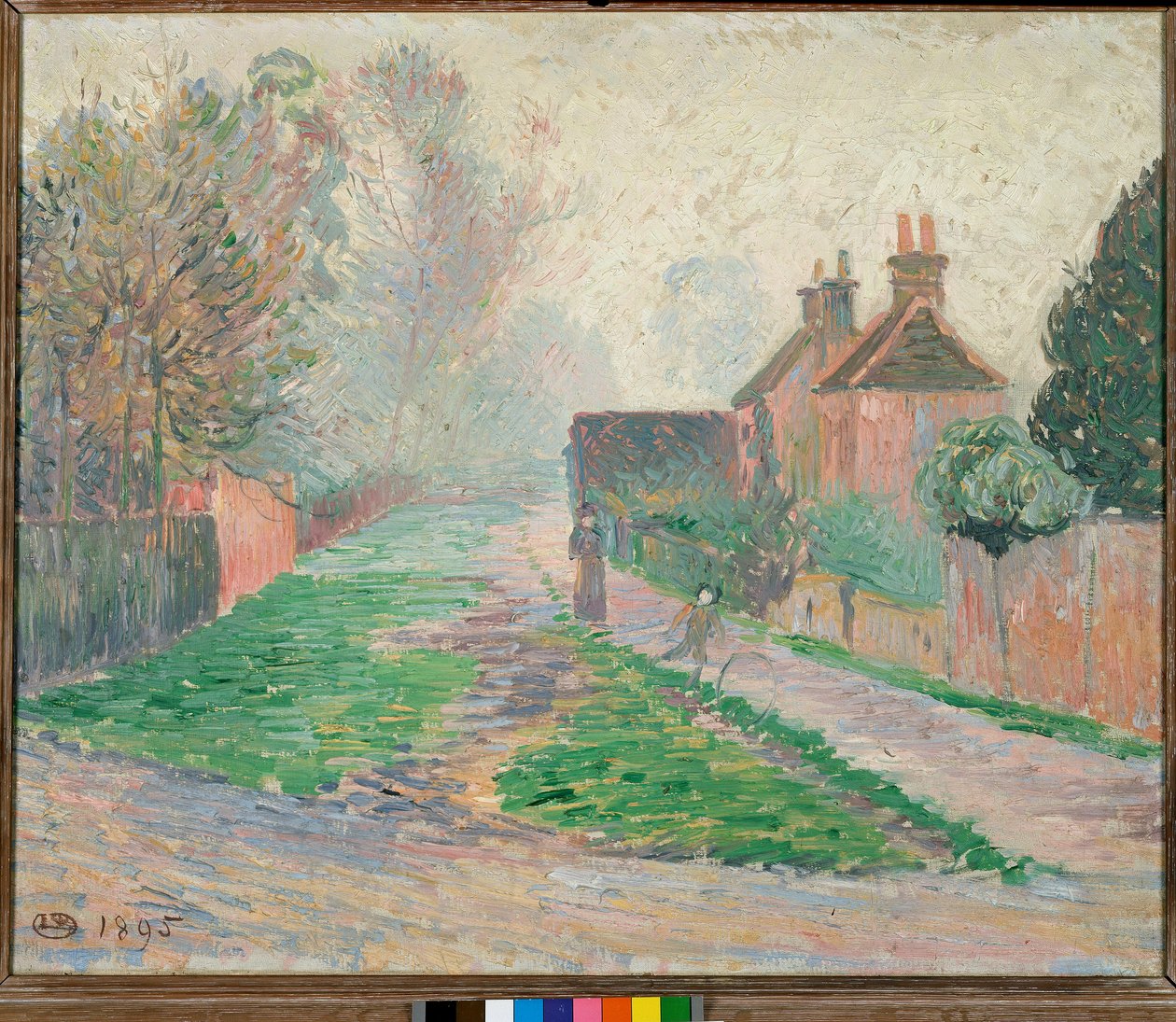 Listopadové ráno, Epping od Lucien Pissarro