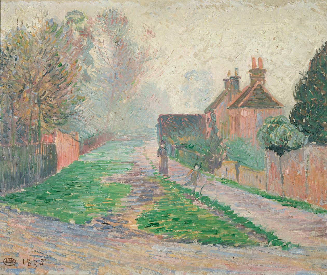 Listopadové ráno, Epping, 1895 od Lucien Pissarro