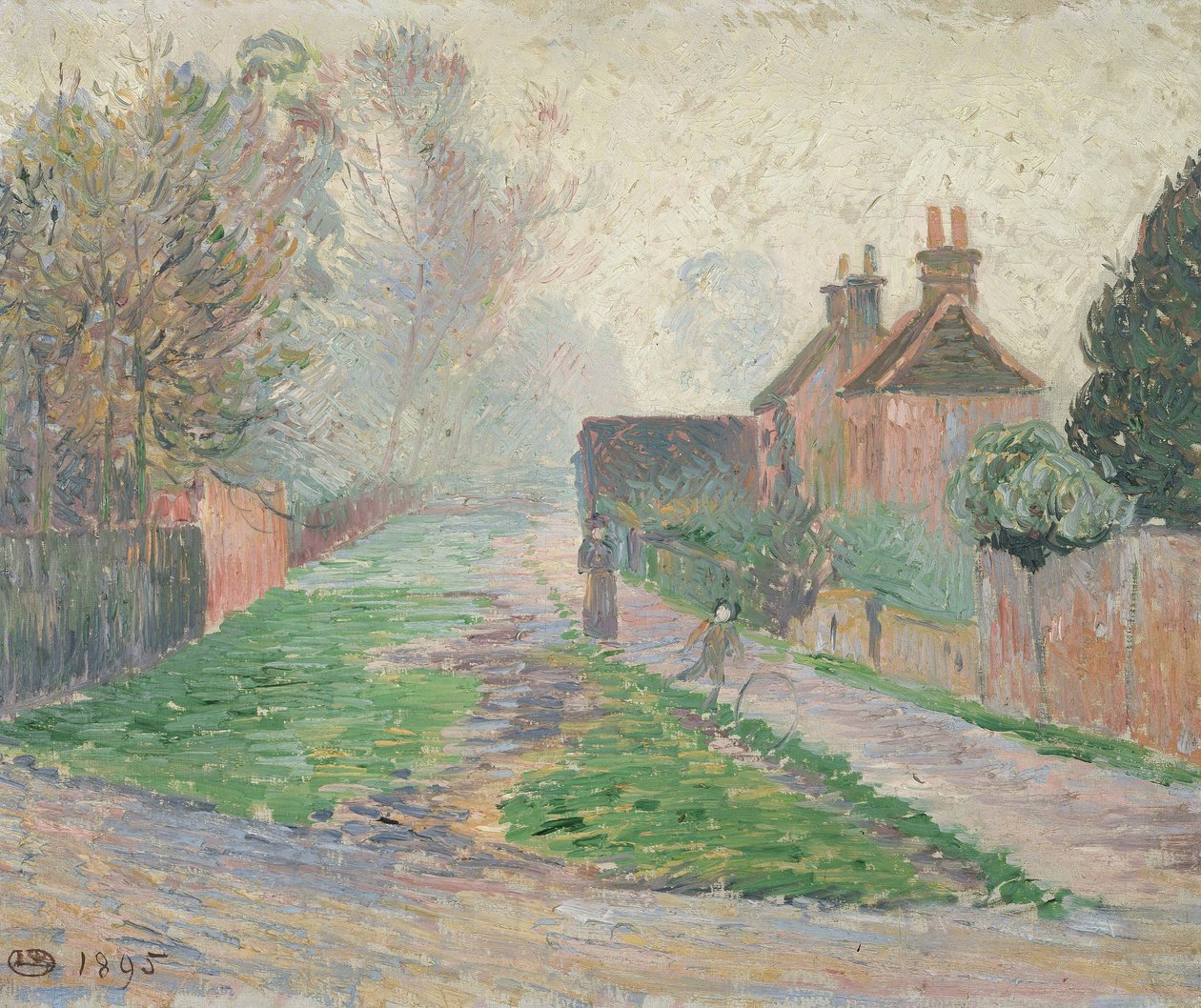 Listopadové ráno, Epping, 1895 od Lucien Pissarro