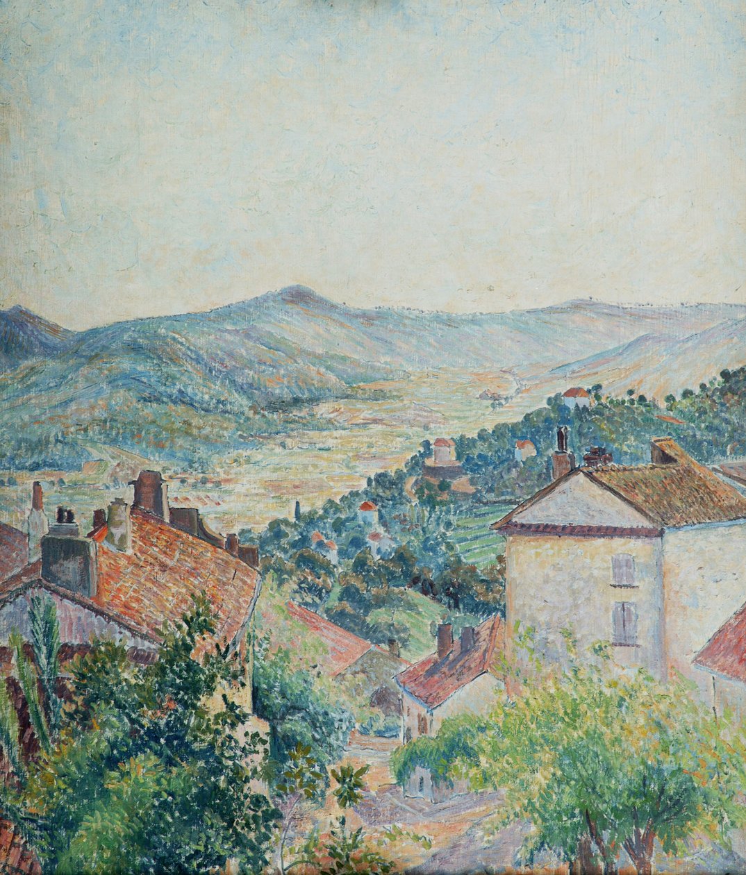 Rue Jean Aicard, Bormes od Lucien Pissarro