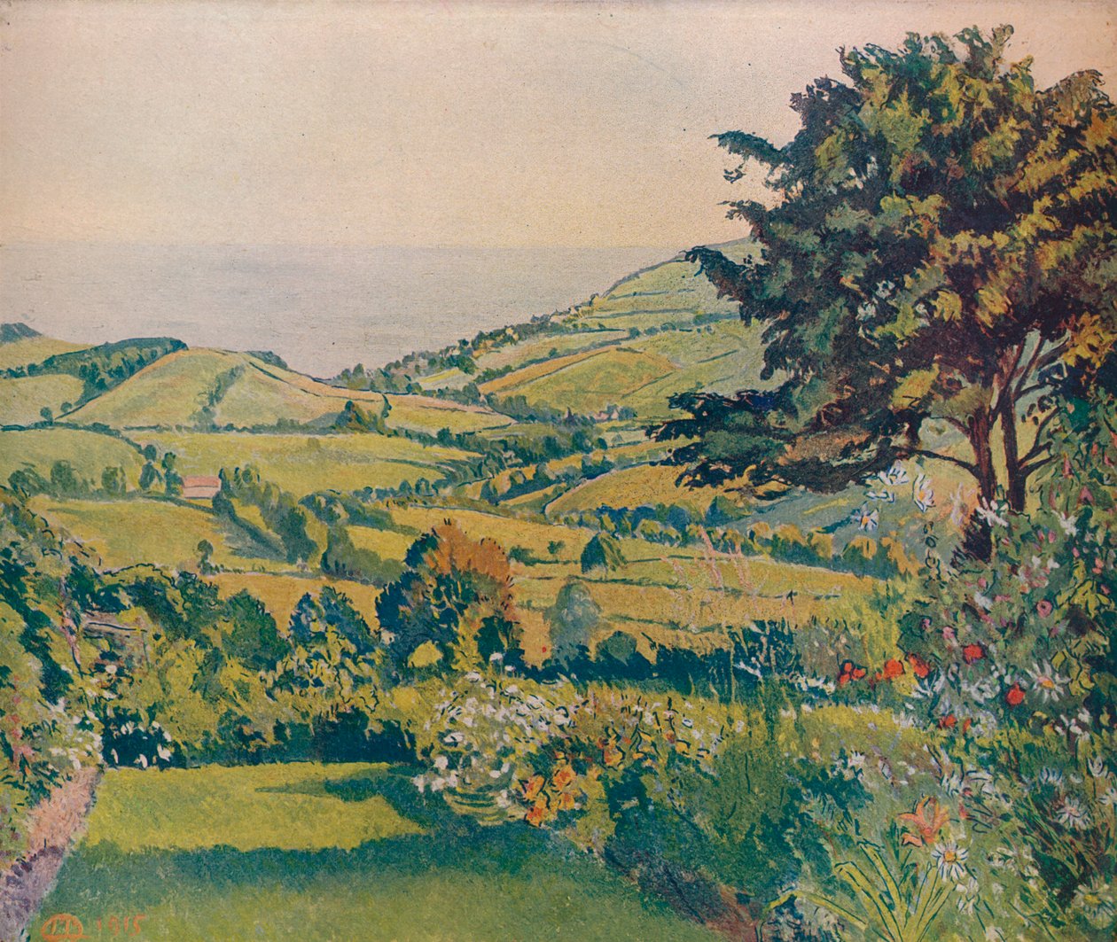 Sea View, Fishponds, 1915, c1932 od Lucien Pissarro