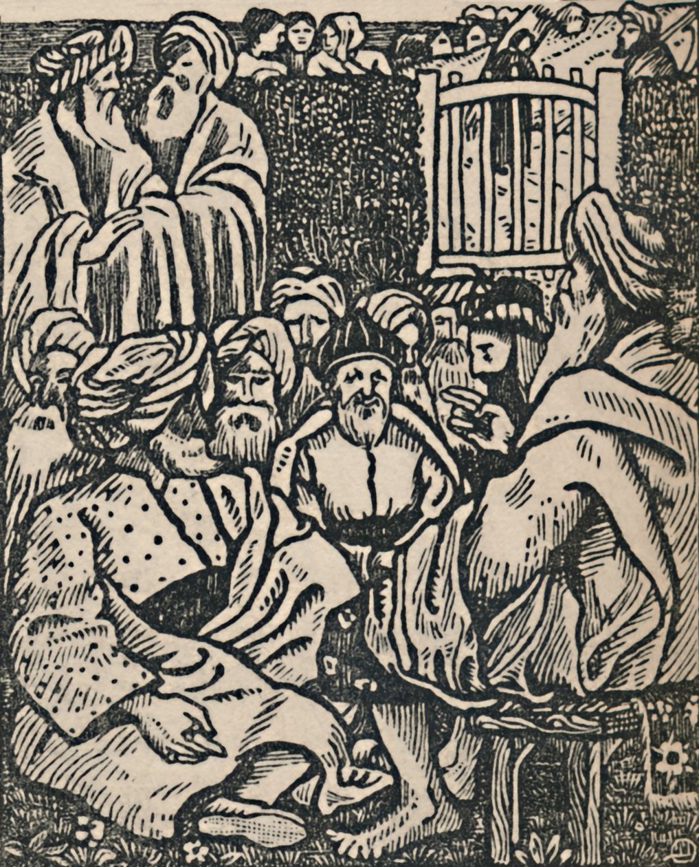 Setkání starších, 1919 od Lucien Pissarro