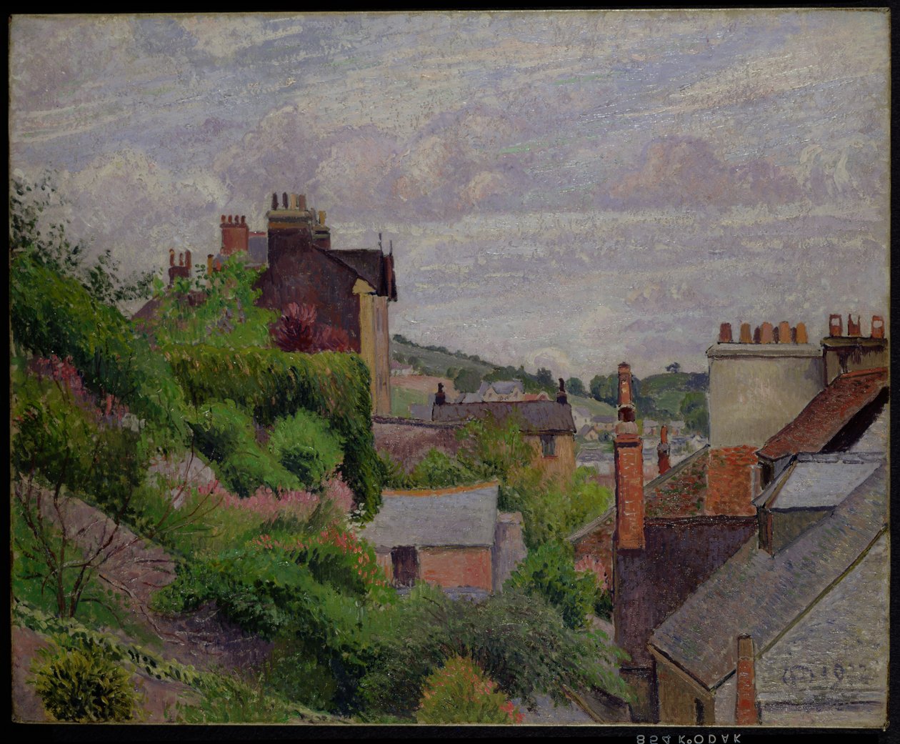 Střechy Dartmouthu od Lucien Pissarro
