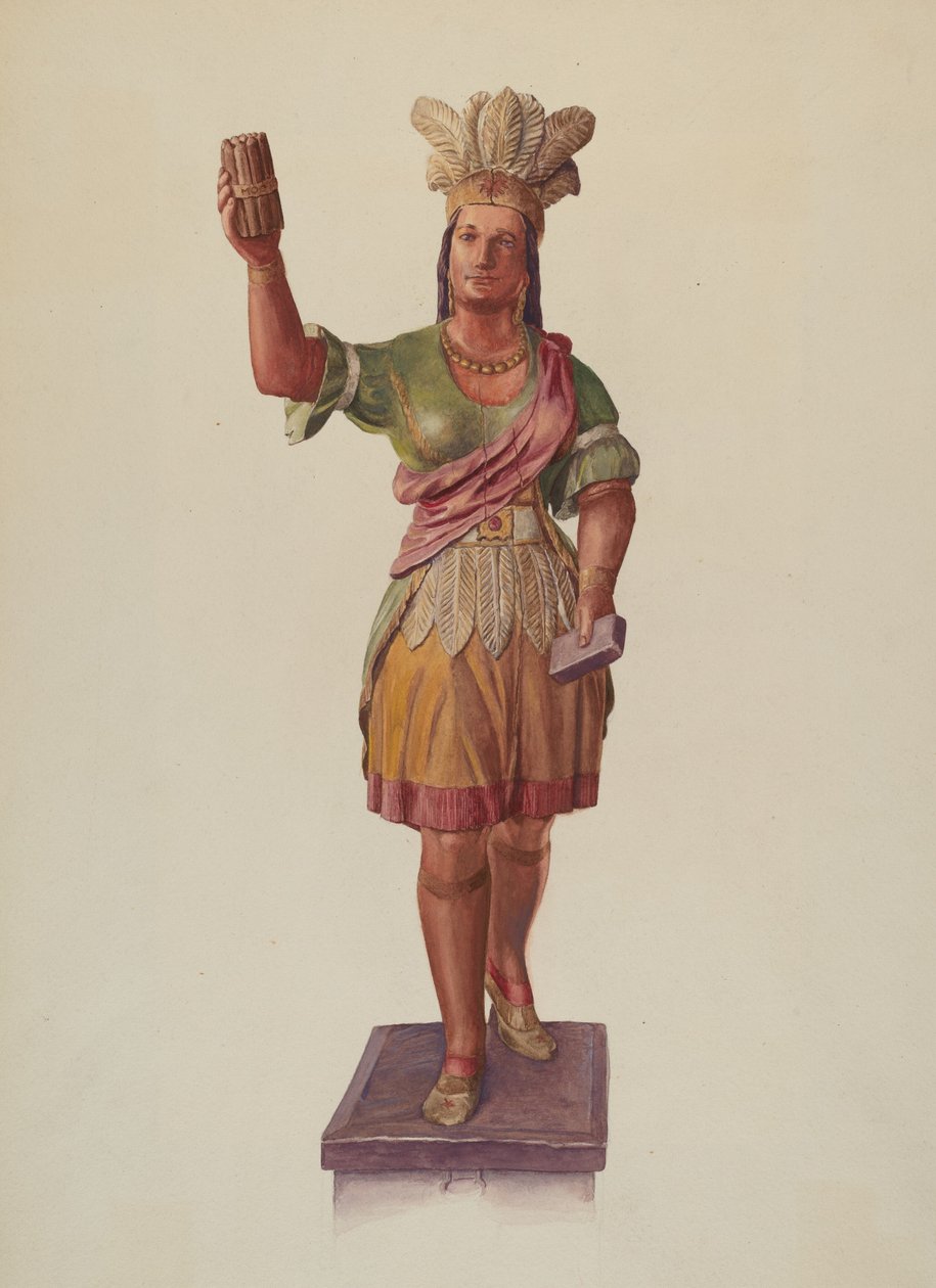 Obchod s doutníky Pocahontas od Lucille Lacoursiere