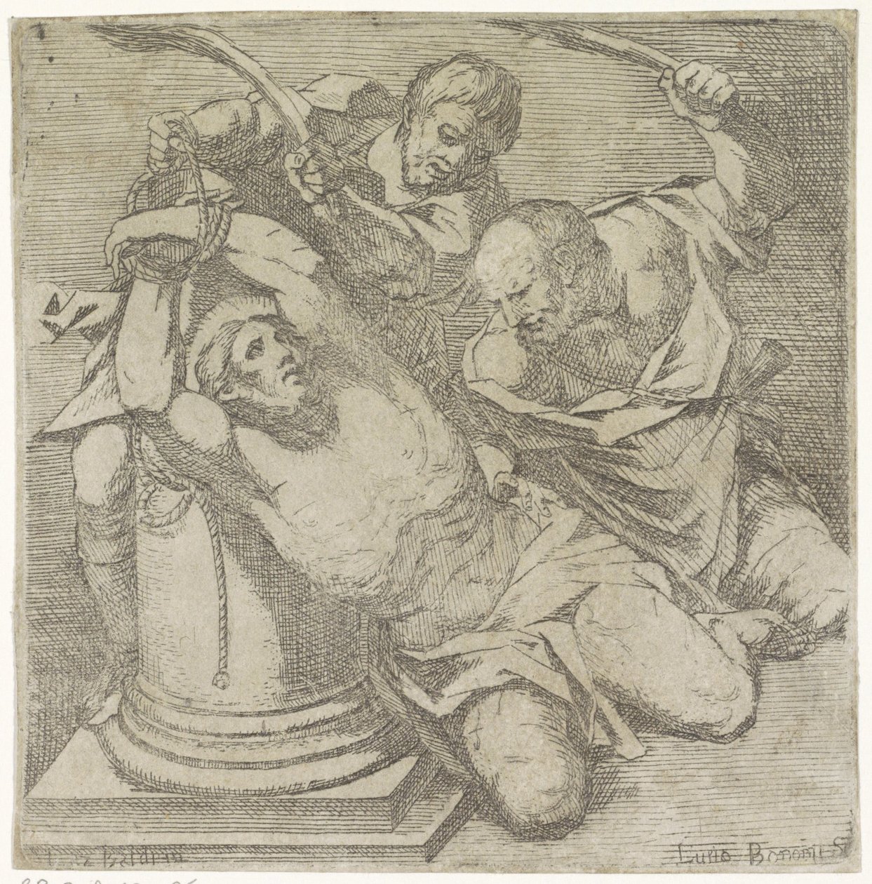 Pohroma Kristova od Lucio Bononi