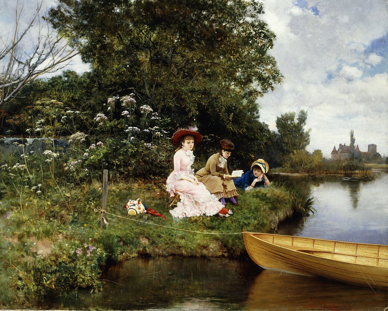 Letní snění, 1878 od Lucius Rossi