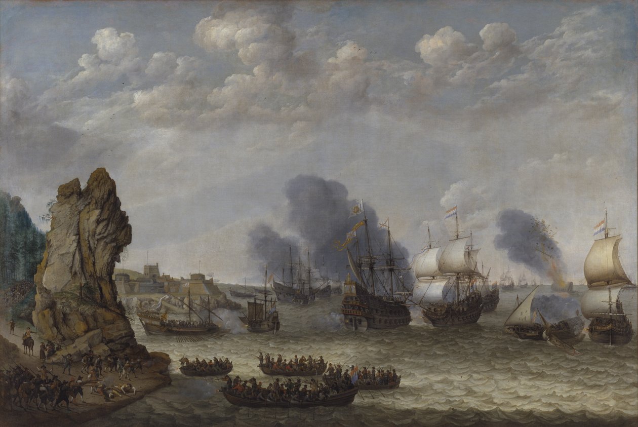 Čtyřdenní bitva, 11-14 června 1666 od Ludolf Bakhuizen