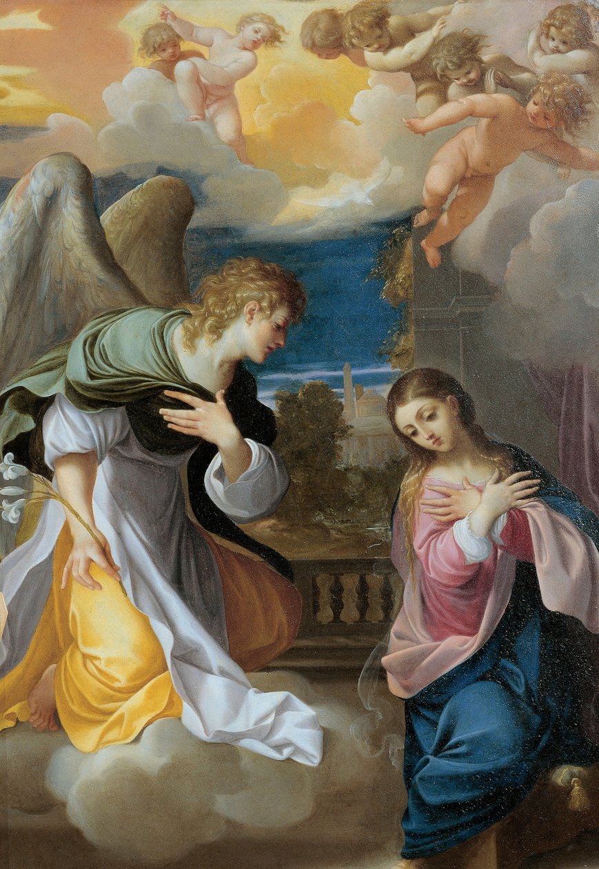 Zvěstování od Ludovico Carracci