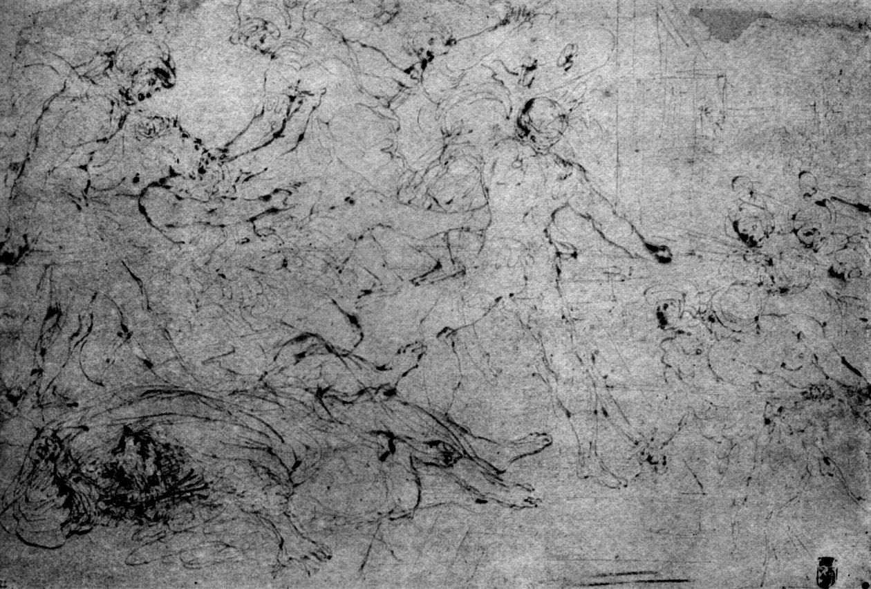 Smrt Amulio od Ludovico Carracci