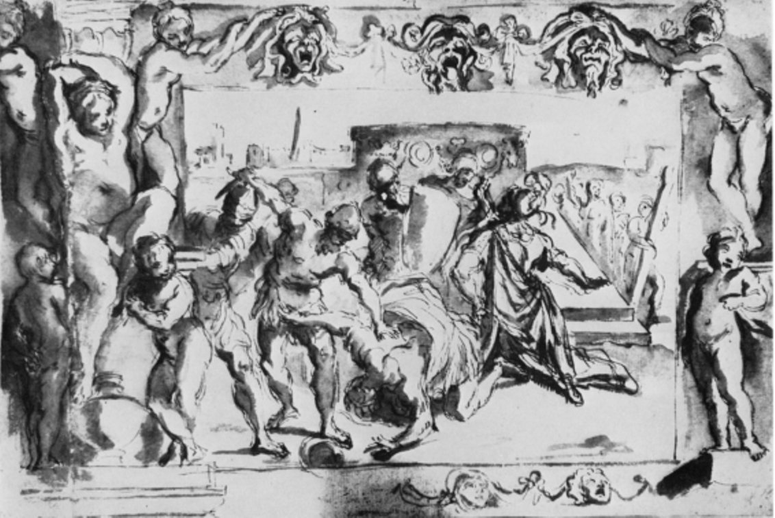 Smrt Tita Tazia od Ludovico Carracci
