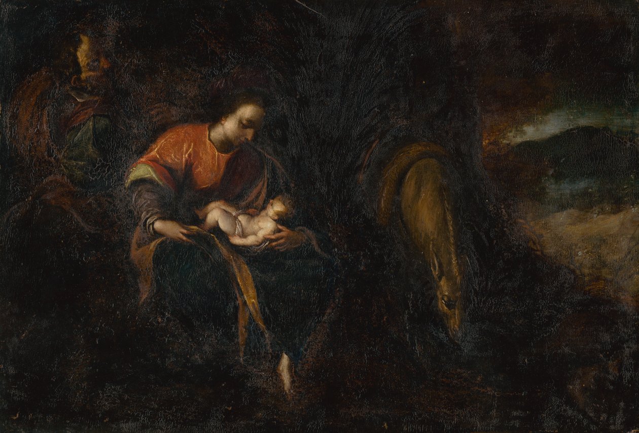 Svatá rodina od Ludovico Carracci