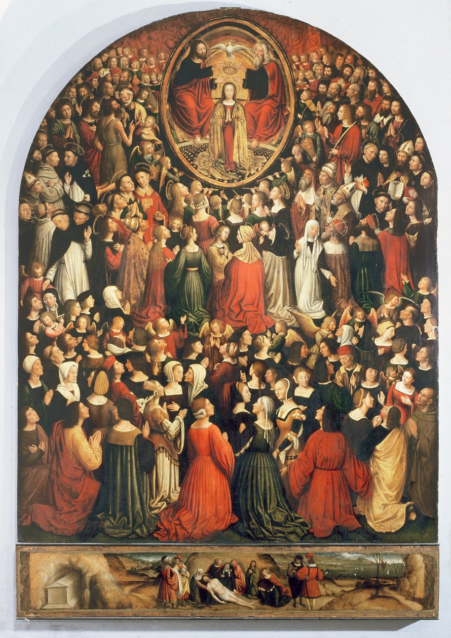Korunovace Panny Marie, 1513 od Ludovico Brea
