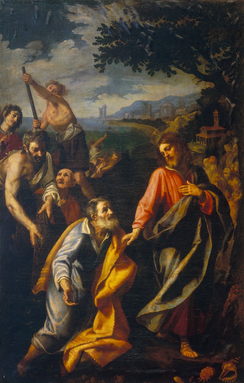 Kristus se zjevuje apoštolům od Ludovico Cardi Cigoli