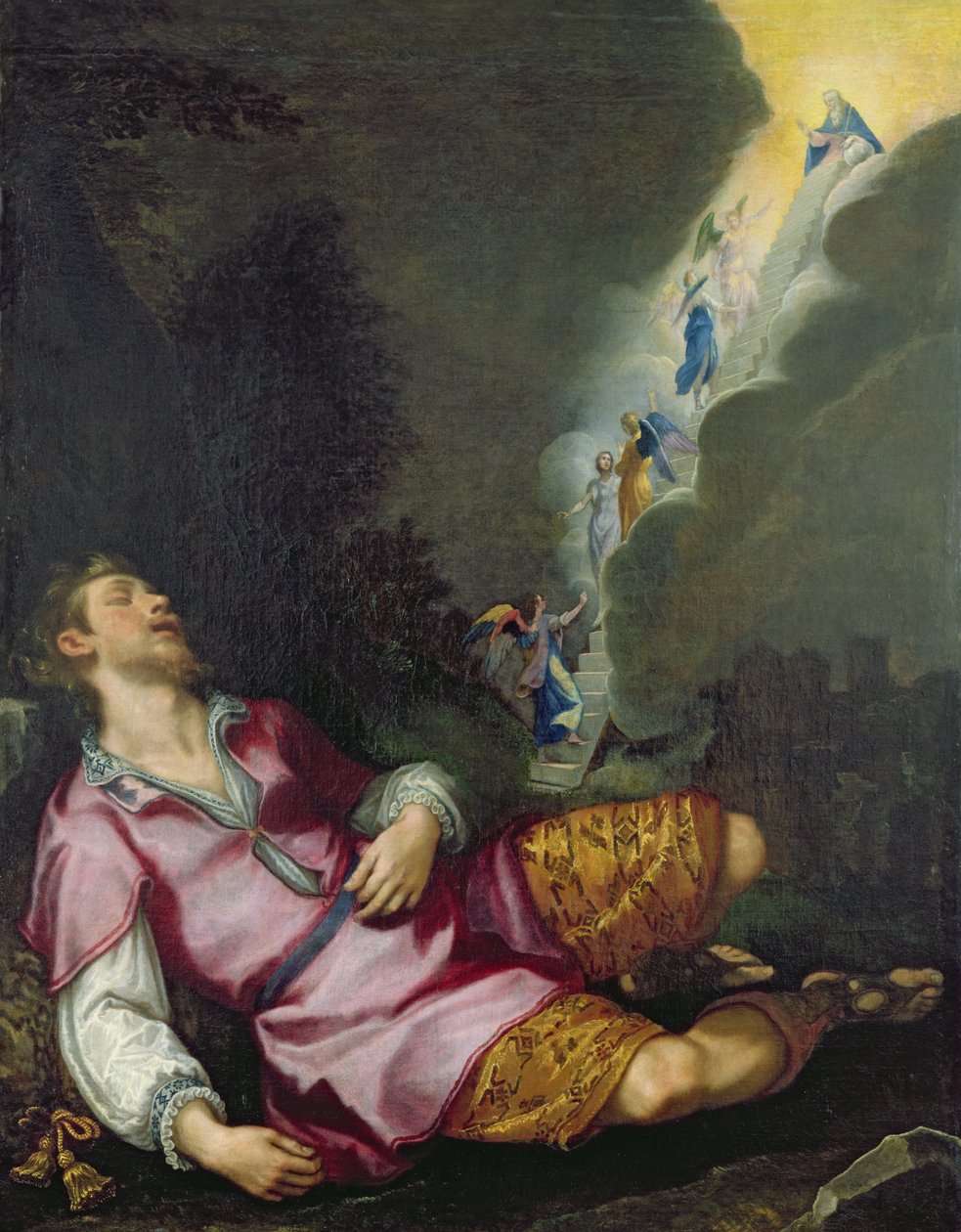 Jákobův sen od Ludovico Cardi Cigoli