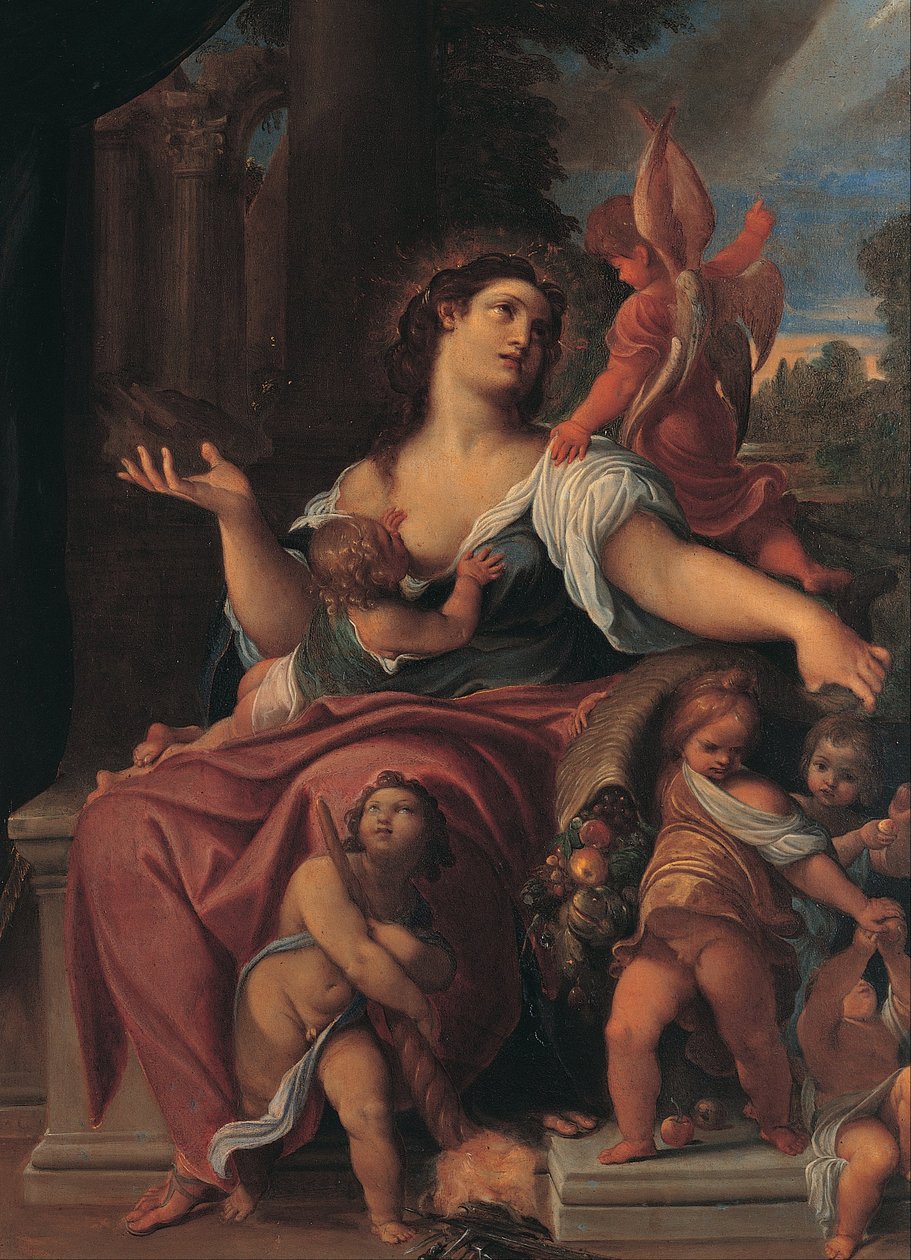 Alegorie Prozřetelnosti od Ludovico Carracci