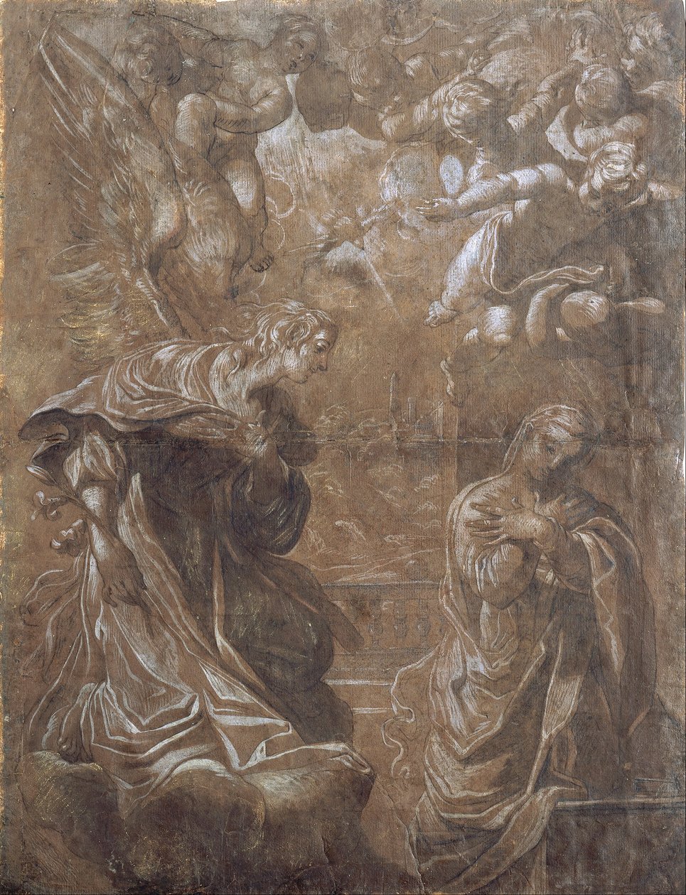 Zvěstování od Ludovico Carracci