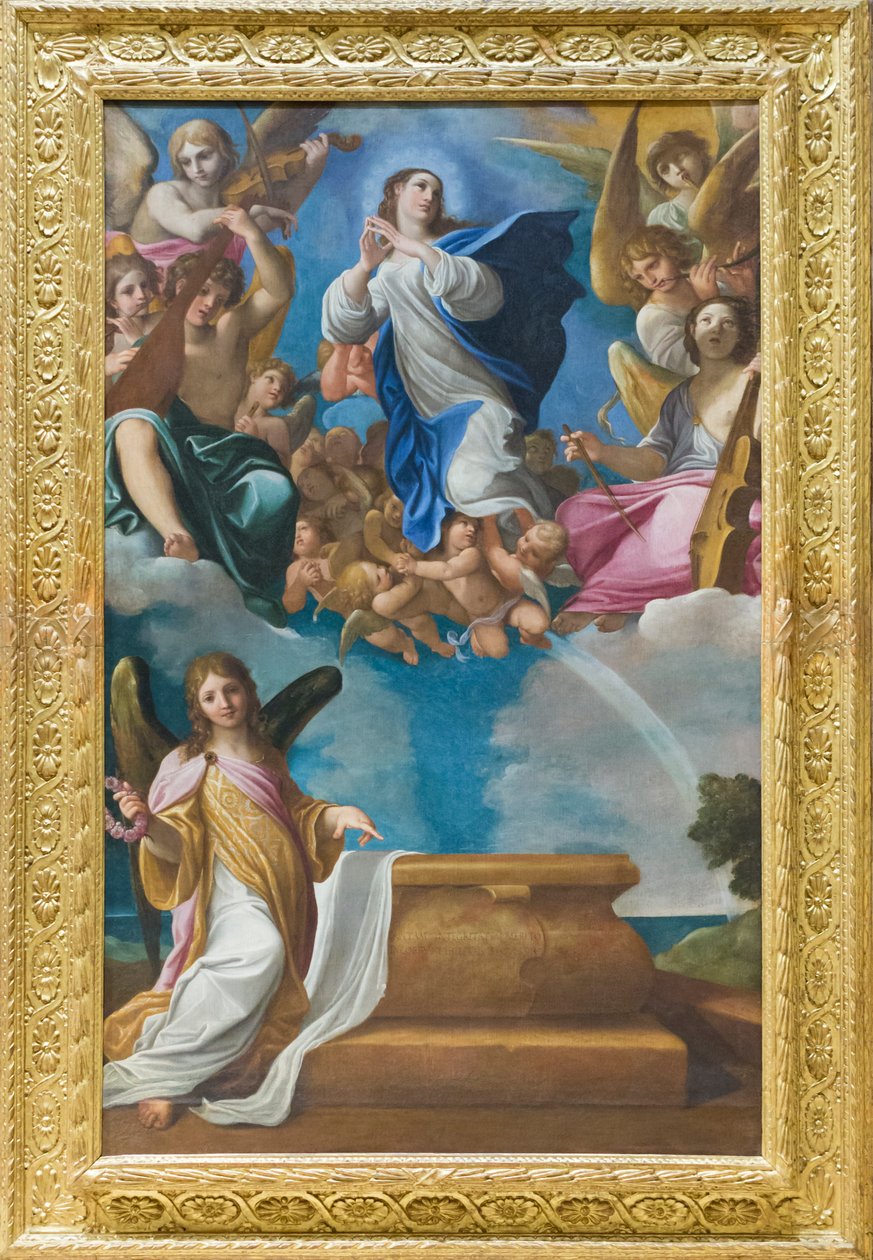 Nanebevzetí Panny Marie od Ludovico Carracci