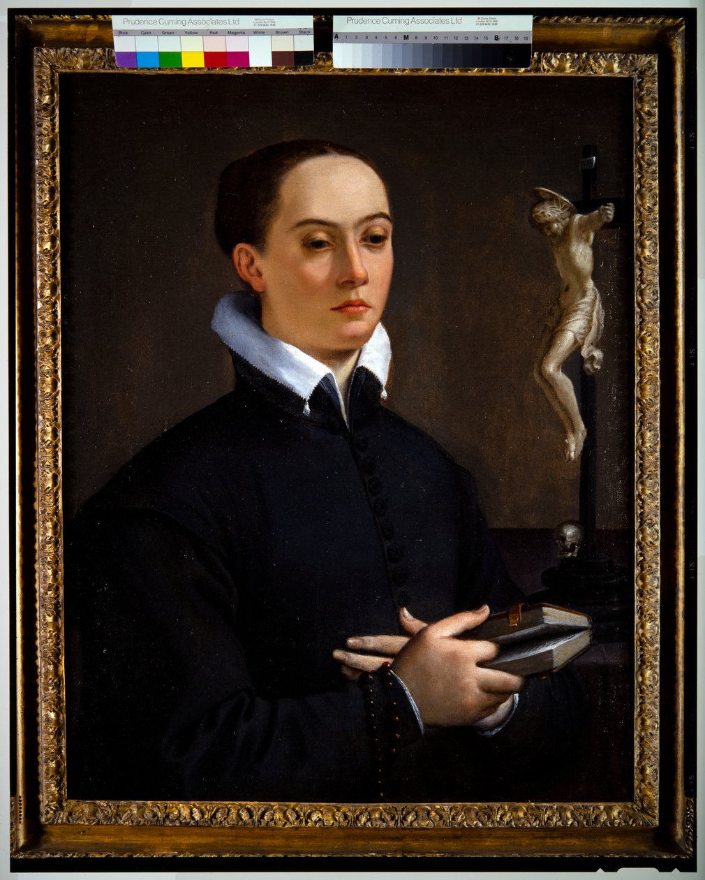 Dáma s krucifixem od Ludovico Carracci