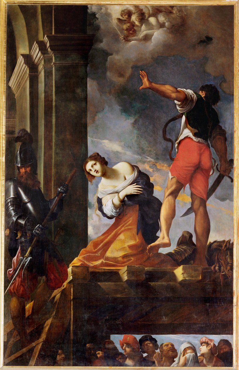 Umučení svaté Markéty od Ludovico Carracci