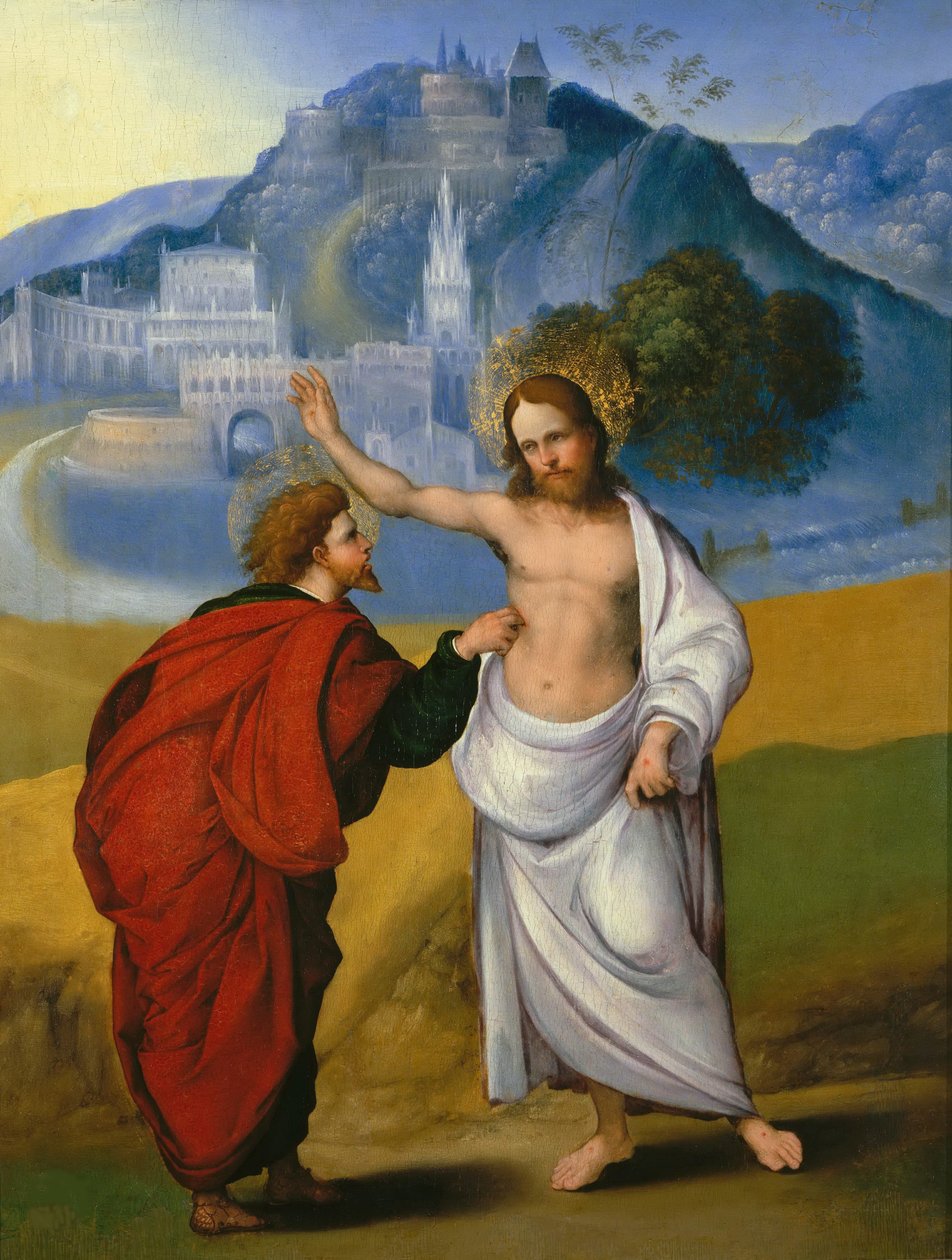 Nevěra svatého Tomáše, cca 1521. od Ludovico Mazzolino
