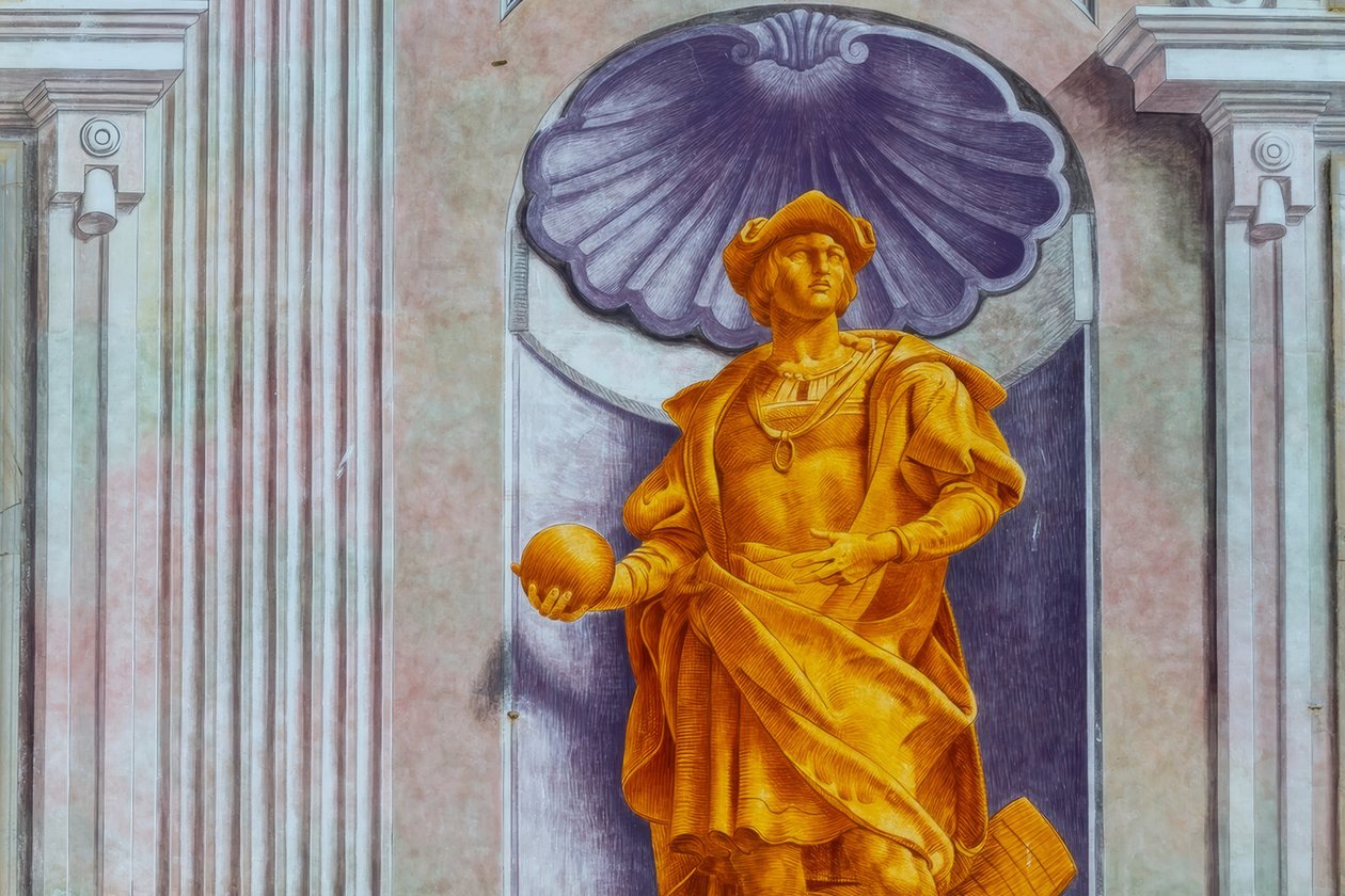 Kryštof Kolumbus od Ludovico Pogliaghi