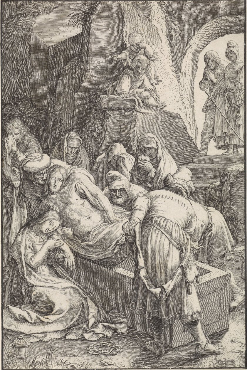 Pohřeb Krista The Passion (název série) od Ludovicus Siceram