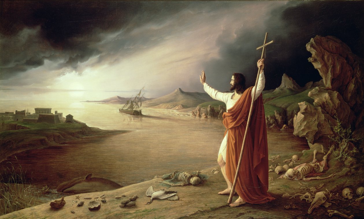 Apokalypsa, 1831 od Ludwig Ferdinand Schnorr von Carolsfeld