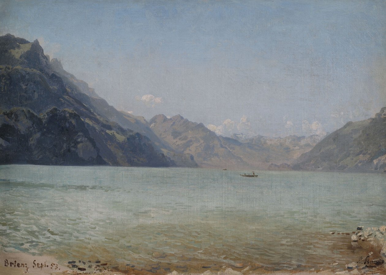 Am Brienzer See od Ludwig Knaus