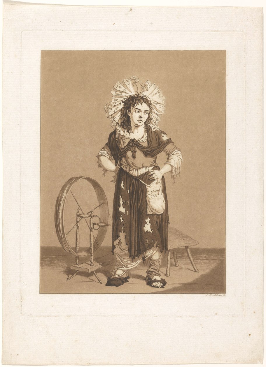 Žebrácké dítě od Ludwig Buchhorn