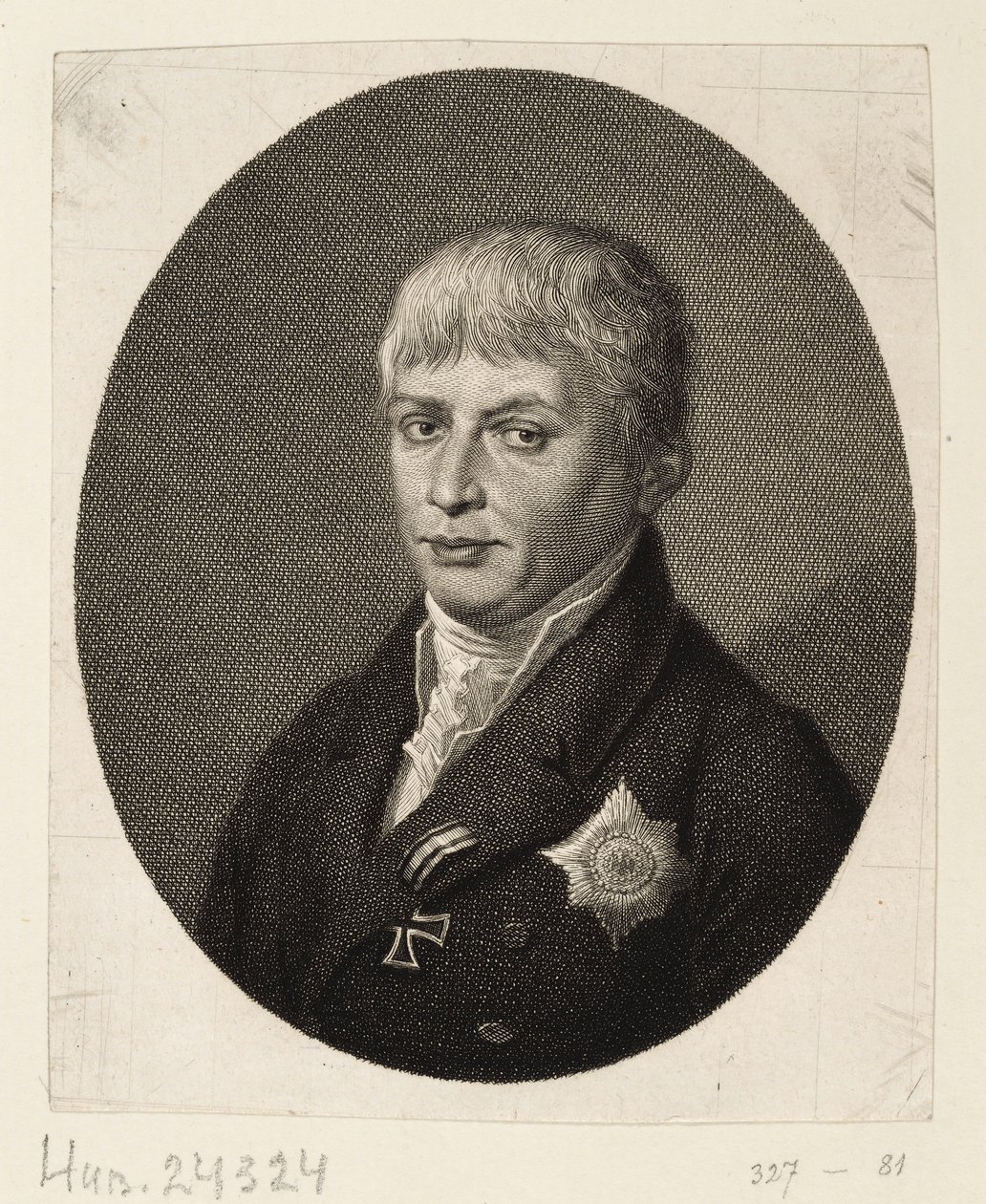 Carl baron vom Stein zum Altenstein od Ludwig Buchhorn