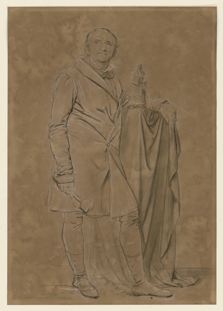Sochař Gottfried Schadow od Ludwig Buchhorn