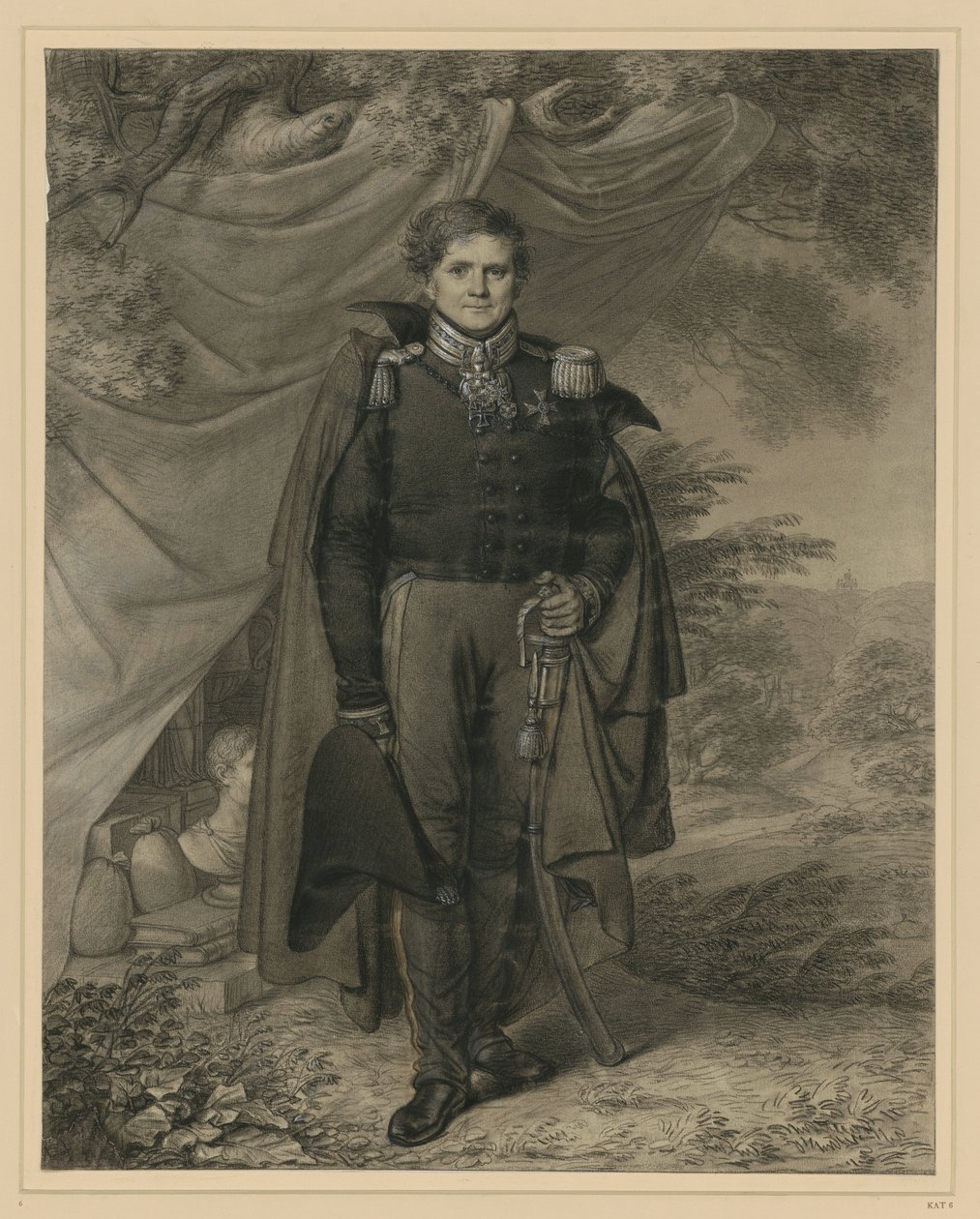 Generál Friedrich von Ribbentrop od Ludwig Buchhorn