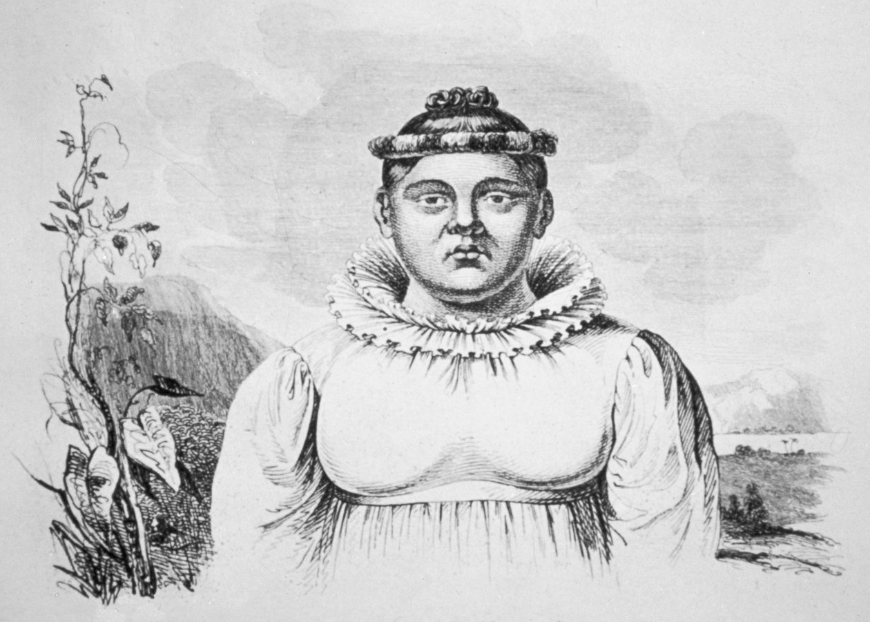 Nomahanna, c1805-1828 od Ludwig Choris