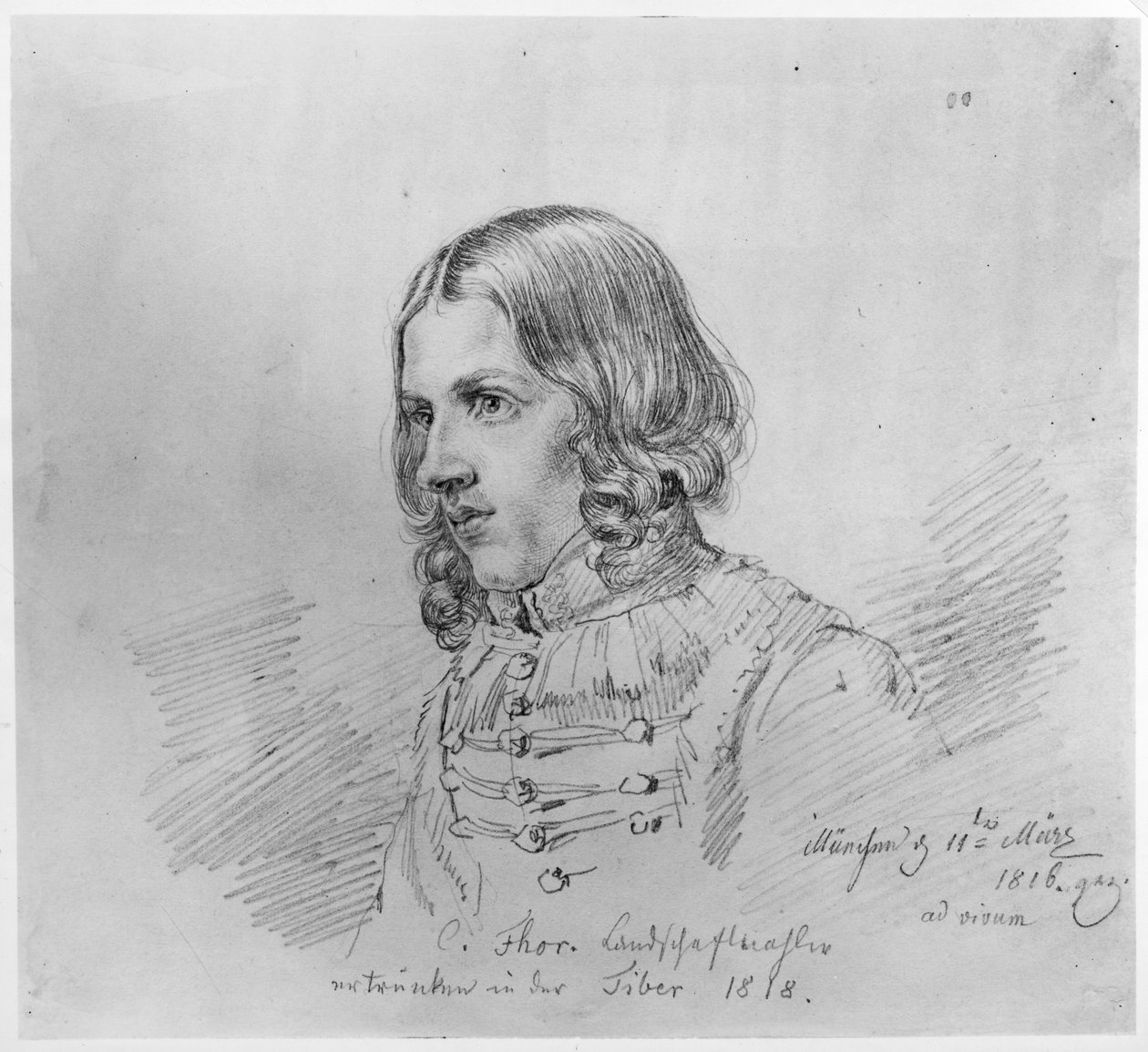 Portrét Carla Philippa Fohra od Ludwig Emil Grimm