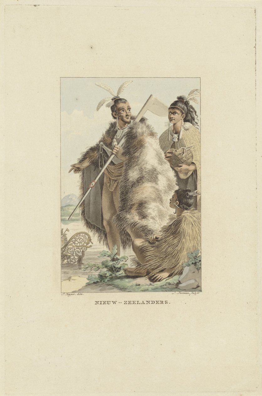Novozélanďané Novozélanďané (titul na předmětu) od Ludwig Gottlieb Portman