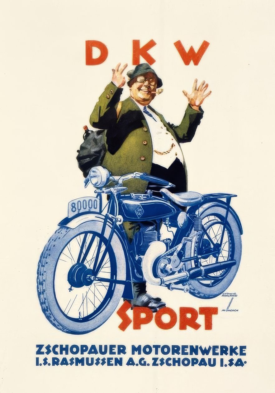 DKW SPORT od Ludwig Hohlwein