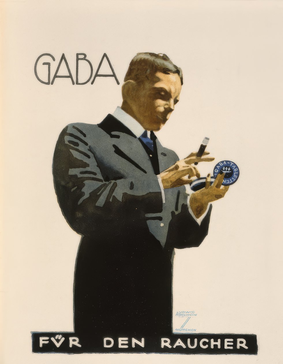 Gaba / Pro kuřáka od Ludwig Hohlwein