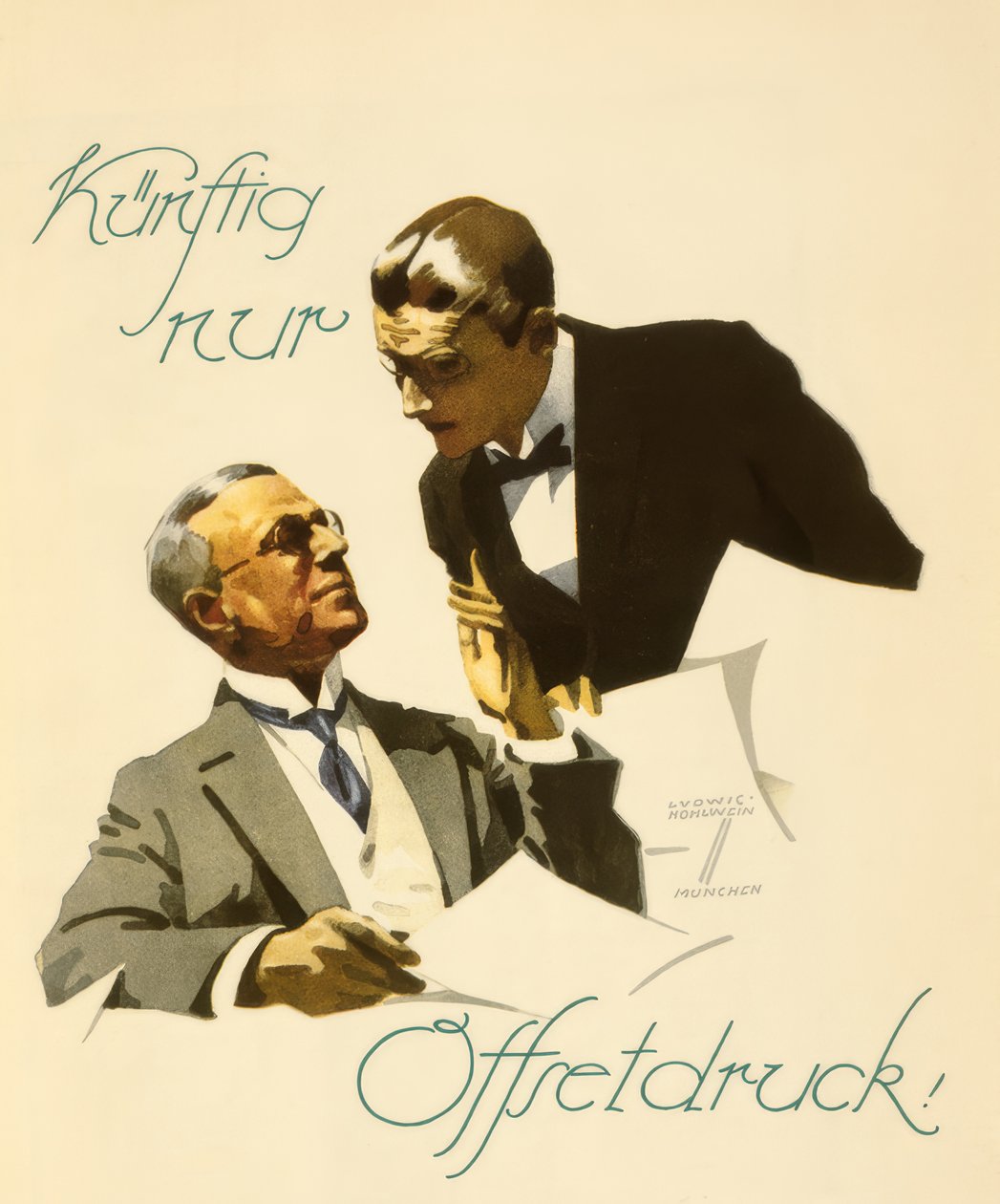 V budoucnu pouze ofsetový tisk! od Ludwig Hohlwein
