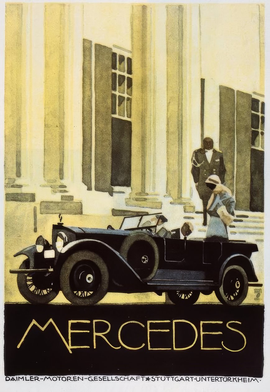 MERCEDES od Ludwig Hohlwein