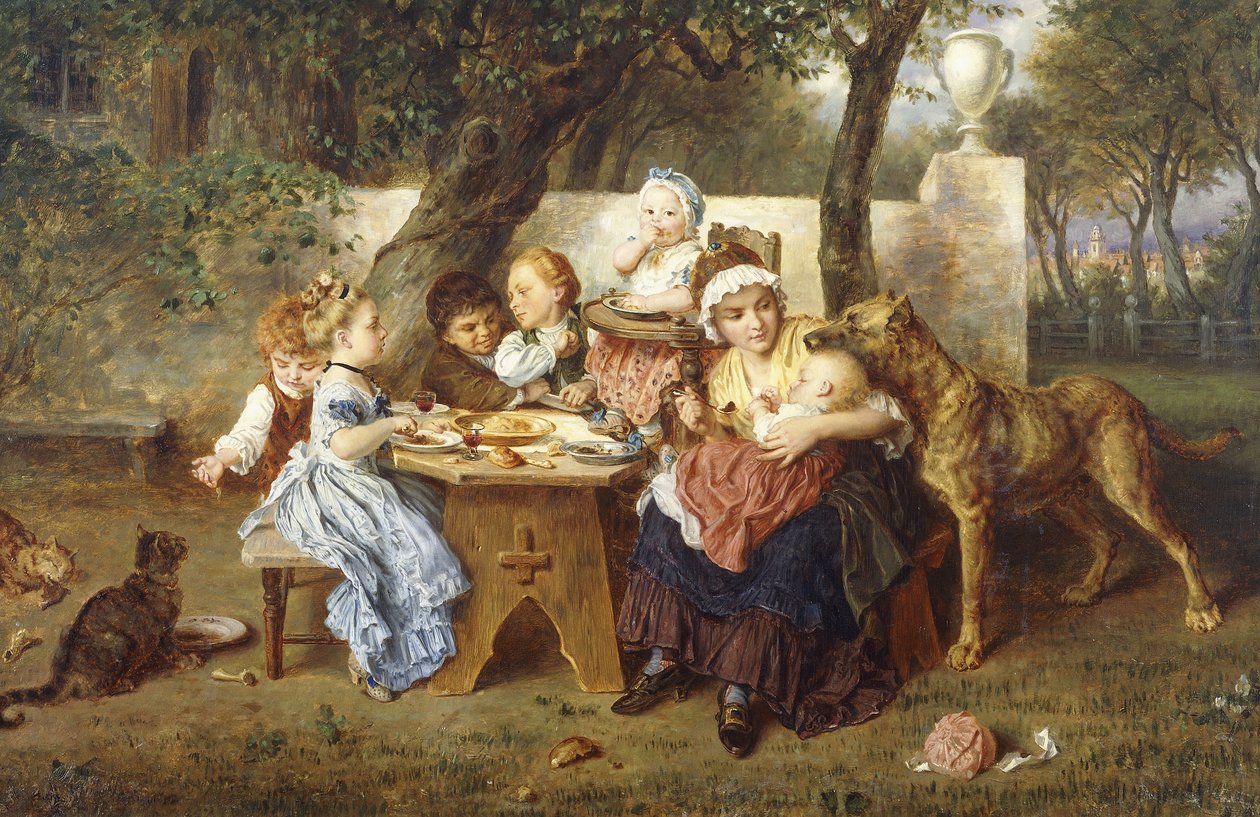 oslava narozenin, od Ludwig Knaus