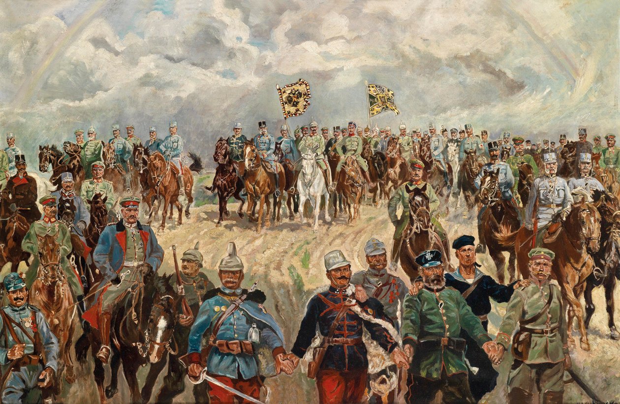 Spojenečtí panovníci se svými veliteli v 1. světové válce od Ludwig Koch