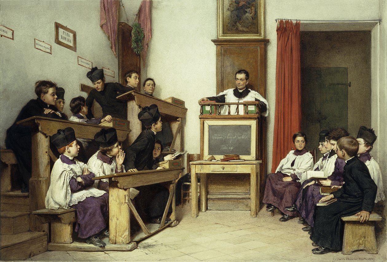 Latinská třída, 1869 od Ludwig Passini